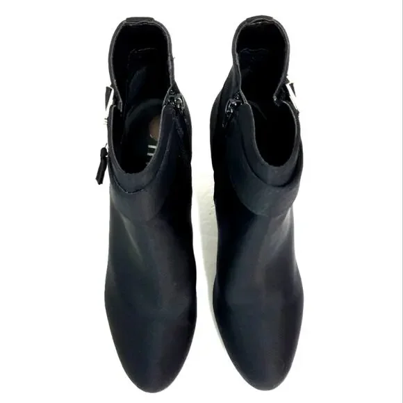 Unisa buckle zipper heeled booties Unrowen ankle boots